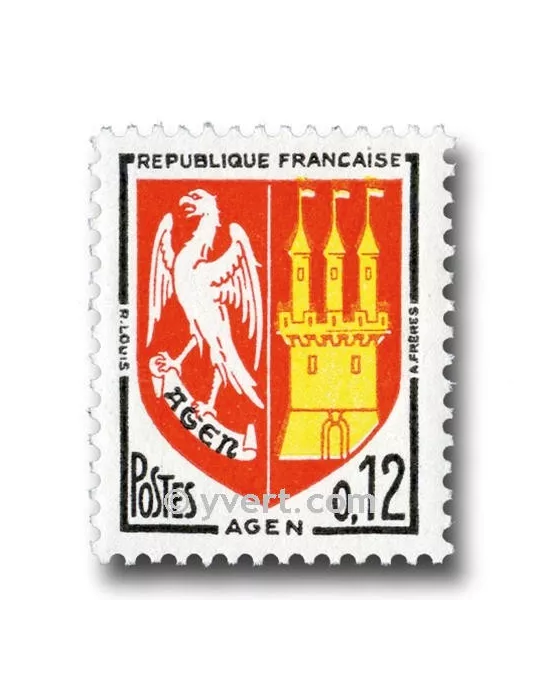 n° 1353A - Timbre France Poste