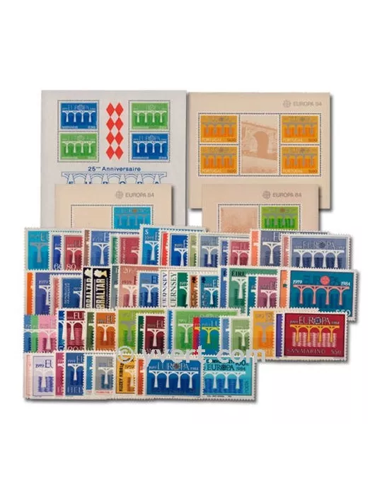1984** - Année complète neuf EUROPA