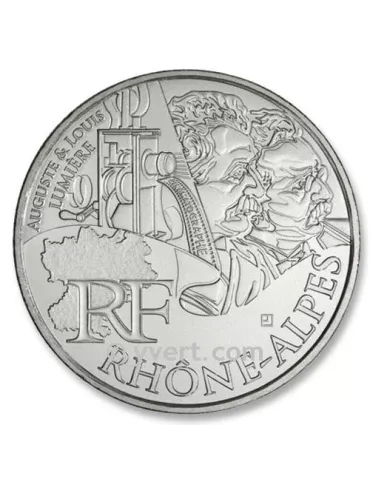 10€ DES REGIONS - Rhône-Alpes - 2012