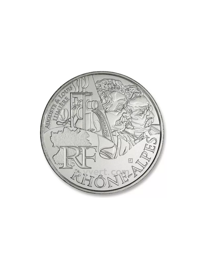 10€ DES REGIONS - Rhône-Alpes - 2012