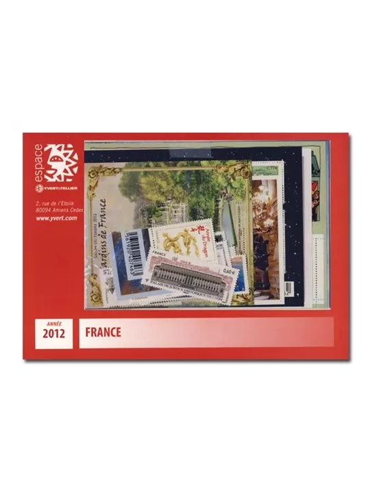 n° 4631/4710 - Timbre France Année complète (2012)