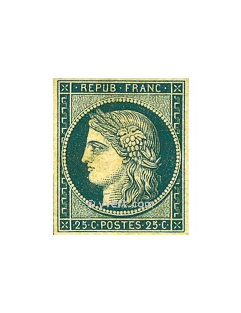 n° 4 obl. - Type Cérès (1ère émission)