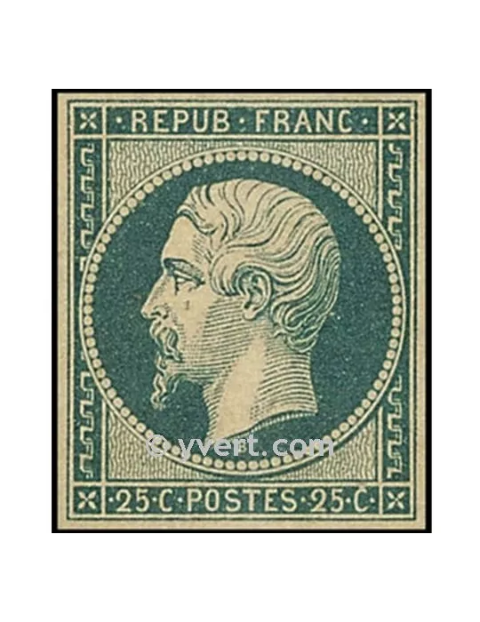 n° 10 obl. - Prince-président Louis-Napoléon (Présidence)