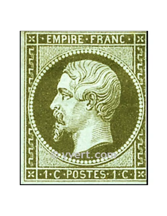 n° 11 obl. - Napoléon III (Empire Non dentelé)