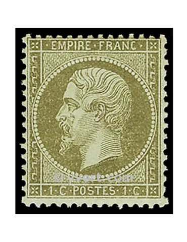 n° 19 obl. - Napoléon III (Empire non lauré)