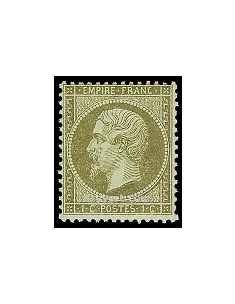 n° 19 obl. - Napoléon III (Empire non lauré)