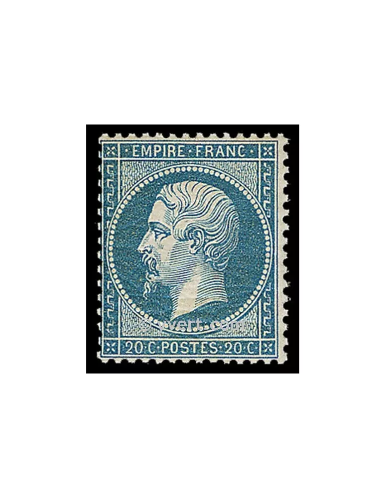 n° 22 obl - Napoléon III (Empire non lauré)