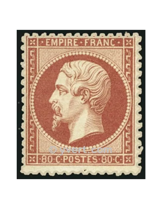 n° 24 obl. - Napoléon III (Empire non lauré)