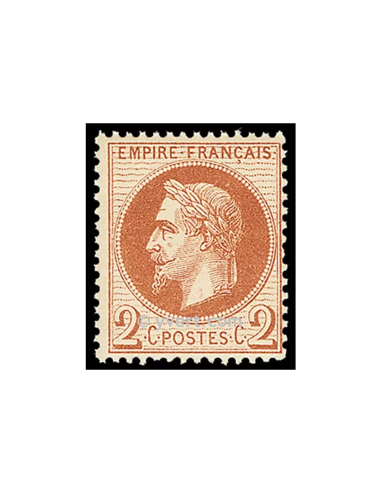 n° 26 obl. - Napoléon III (Empire lauré)