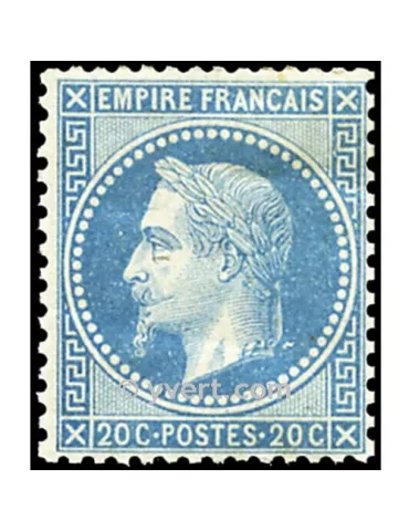 n° 29B obl. - Napoléon III (Empire lauré)
