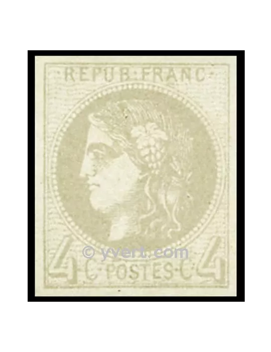 n° 41B obl. - Cérès (Émission de Bordeaux)