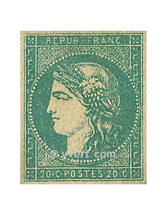 n° 44B obl. - Cérès (Émission de Bordeaux)