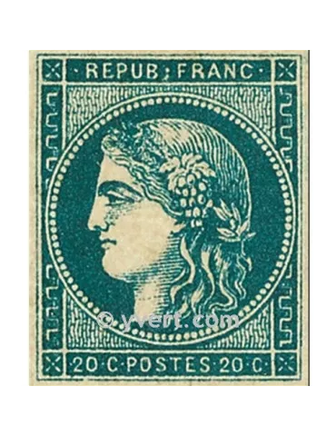 n° 45A obl. - Cérès (Émission de Bordeaux)