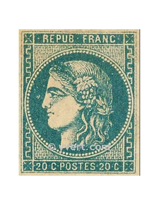 n° 46A obl. - Cérès (Émission de Bordeaux)