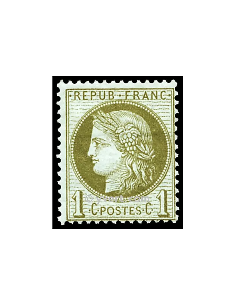 n° 50 obl. - Type Cérès dentelé (IIIe République)