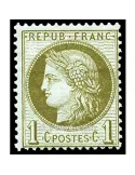 n° 50 obl. - Type Cérès dentelé (IIIe République)