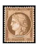 n° 54 obl. - Type Cérès dentelé (IIIe République)