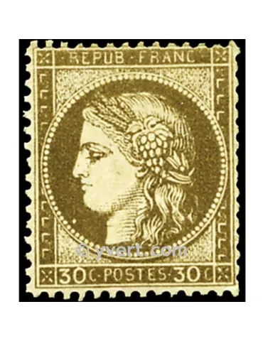 n° 56 obl. - Type Cérès dentelé (IIIe République)