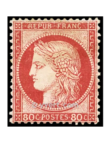 n° 57 obl. - Type Cérès dentelé (IIIe République)