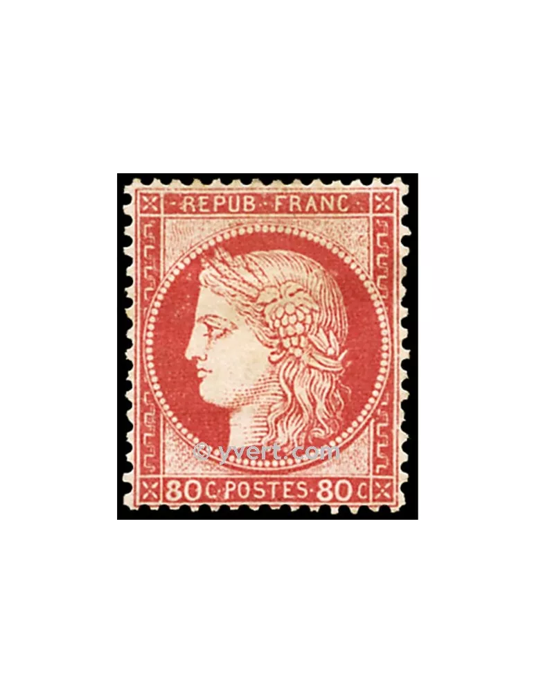 n° 57 obl. - Type Cérès dentelé (IIIe République)
