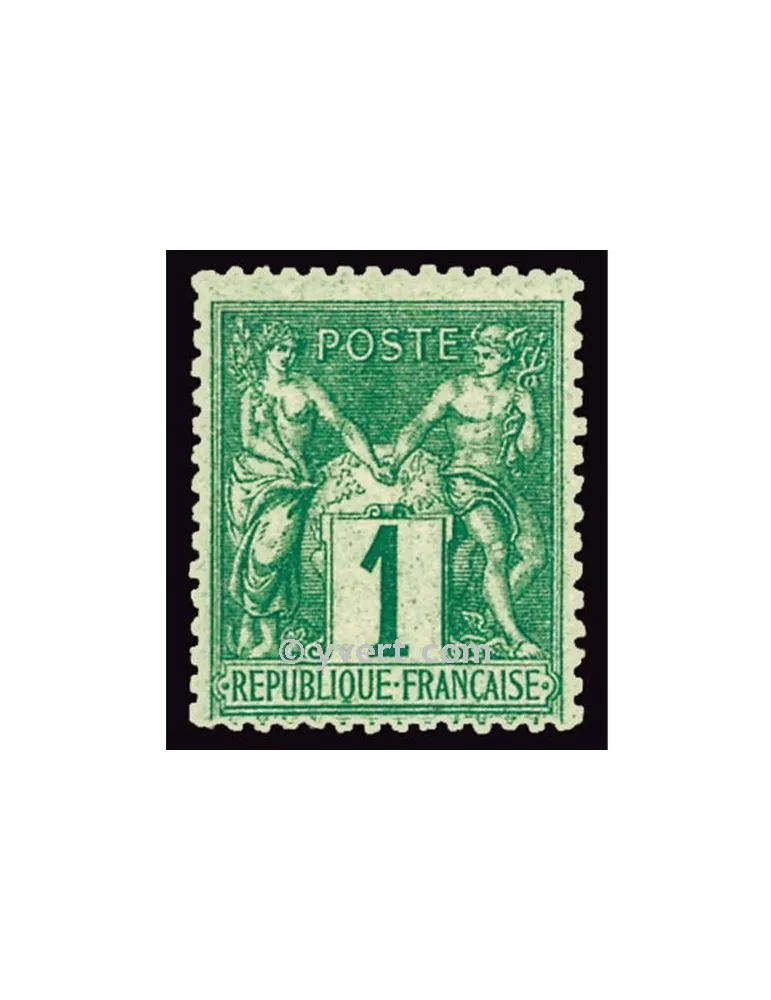 n° 61 obl. - Type Sage (Type I)