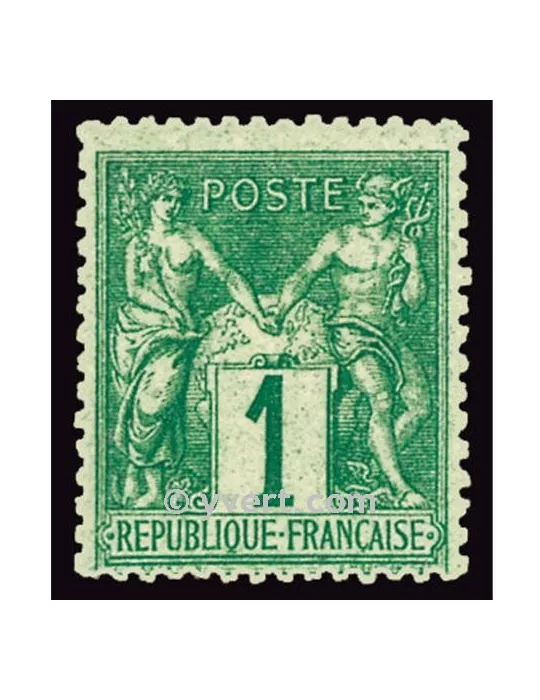 n° 61 obl. - Type Sage (Type I)