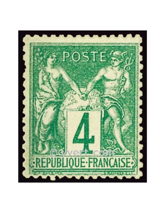 n° 63 obl. - Type Sage (Type I)