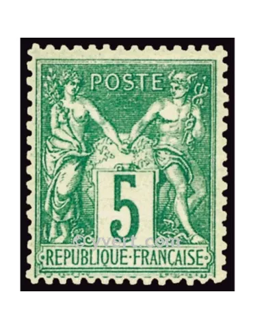 n° 64 obl. - Type Sage (Type I)