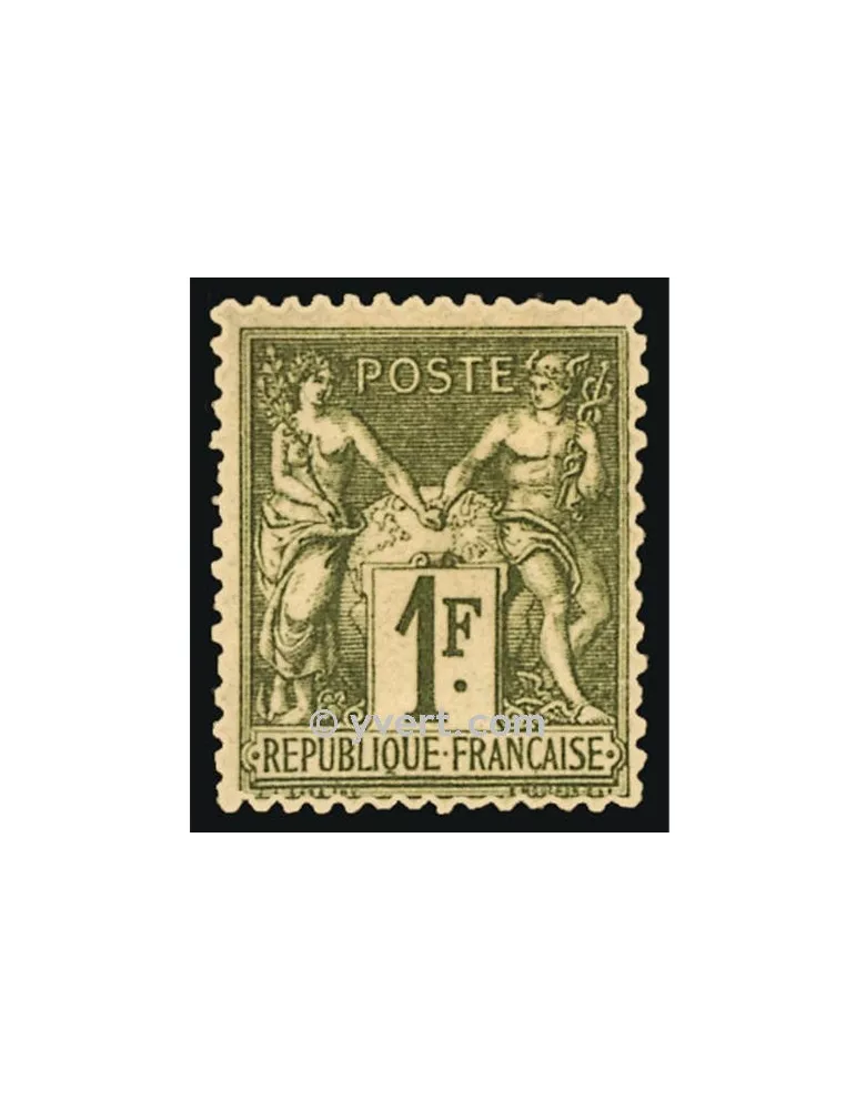 n° 72 obl. - Type Sage (Type I)