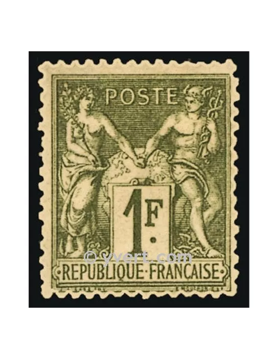 n° 72 obl. - Type Sage (Type I)