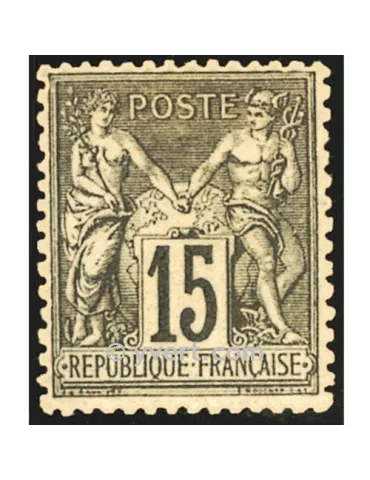 n° 77 obl. - Type Sage (Type II)