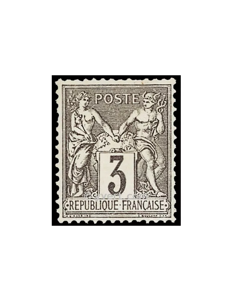 n° 87 obl. - Type Sage (Type II)