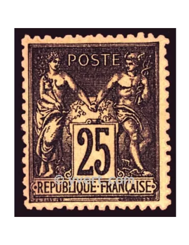 n° 97 obl. - Type Sage (Type II)
