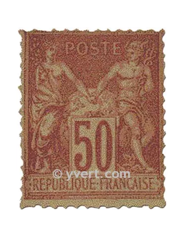 n° 104 obl. - Type Sage. Type II et III