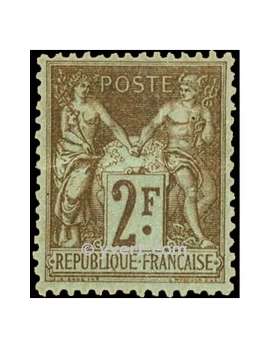 n° 105 obl. - Type Sage (Type I)