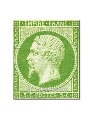 n° 12 obl. - Napoléon III (Empire Non dentelé)