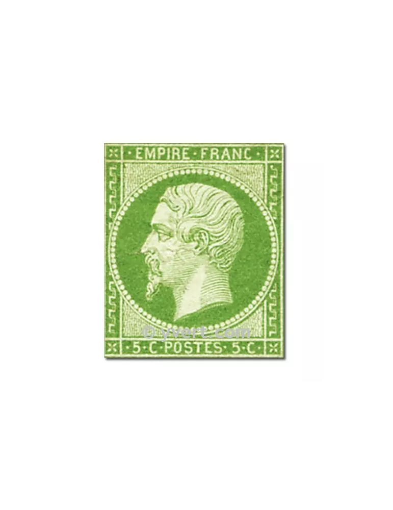 n° 12 obl. - Napoléon III (Empire Non dentelé)