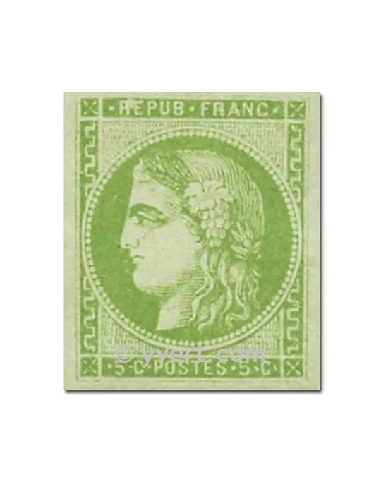 n° 42B obl. - Cérès (Émission de Bordeaux)