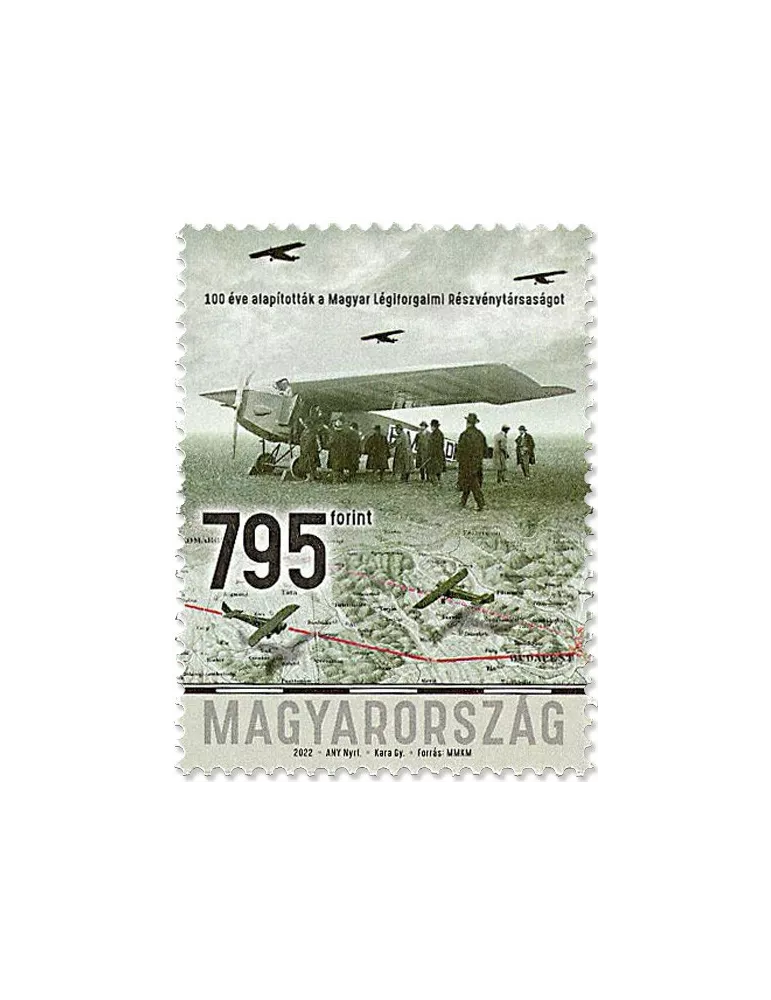 n° 4864 - Timbre HONGRIE Poste