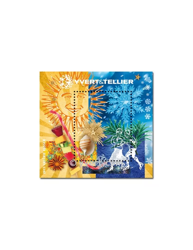 n° 6 - Timbre France Bloc Yvert et Tellier (BESSER)