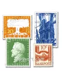 SARRE : pochette de 100 timbres (Oblitérés)