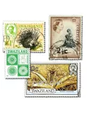 SWAZILAND : pochette de 50 timbres (Oblitérés)