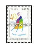n° 153 - Timbre France De service