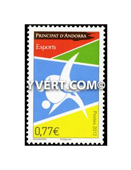 n° 726 - Timbre Andorre Poste