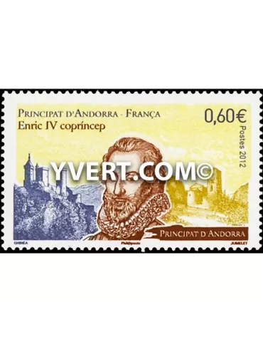 n° 732 - Timbre Andorre Poste