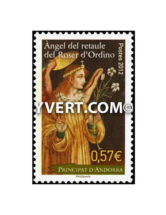 n° 733 - Timbre Andorre Poste