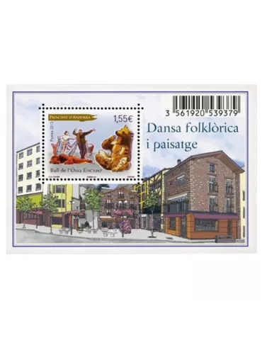 n° F735 - Timbre Andorre Poste