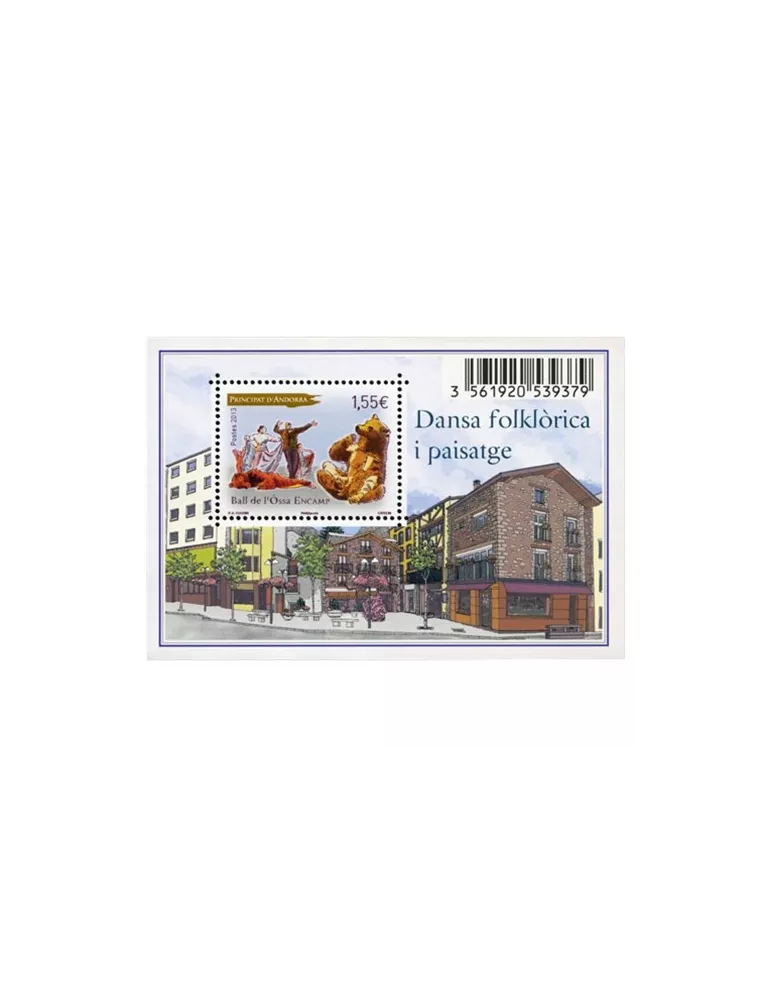 n° F735 - Timbre Andorre Poste