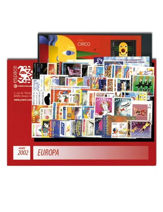 2002** - Année complète neuf EUROPA