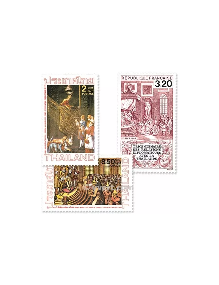 1986 - Émission commune-France-Thaïlande